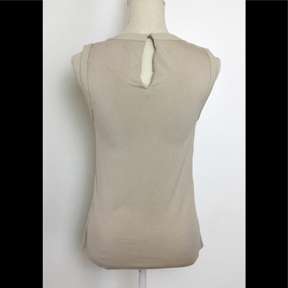 Ann Taylor Sleeveless Shirt Top Blouse Floral - Picture 5 of 5